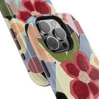 Floral Collage Magnetic Impact-Resistant Phone Case
