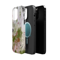 Abstract Floral Impact-Resistant Phone Case