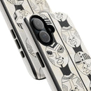 Artistic Tough Magnetic Phone Case with Unique Afrocentric Design