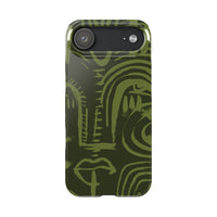 Totem artwork Slim Phone Case | Gabrielle Fabunmi series