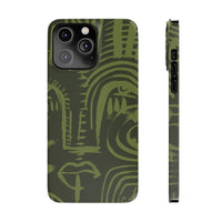 Totem artwork Slim Phone Case | Gabrielle Fabunmi series
