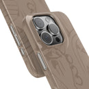 Totem Series | Neutral Brown Slim Phone Case