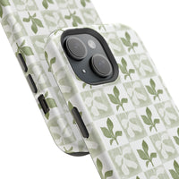 Botanical Impact-Resistant Phone Case - Eco-Friendly Design