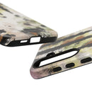 Abstract Camouflage Tough Phone Case — Watercolor Drip Design