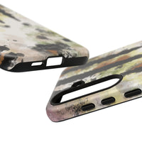 Abstract Camouflage Tough Phone Case — Watercolor Drip Design