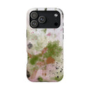 Abstract Floral Impact-Resistant Phone Case