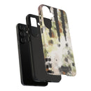 Abstract Camouflage Tough Phone Case — Watercolor Drip Design