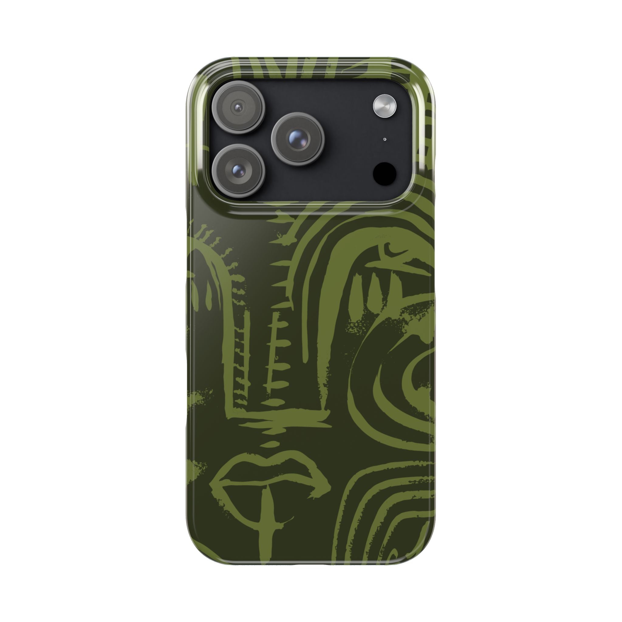 Totem artwork Slim Phone Case | Gabrielle Fabunmi series