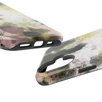 Watercolor Moss Phone Case — Impact‑Resistant Magnetic iPhone Cover
