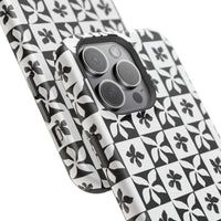 Stylish Impact-Resistant Phone Cases with Floral Design