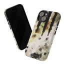 Abstract Camouflage Tough Phone Case — Watercolor Drip Design