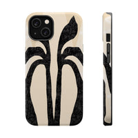 Stylish Impact-Resistant Phone Cases with Unique Floral Design