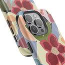 Floral Collage Magnetic Impact-Resistant Phone Case