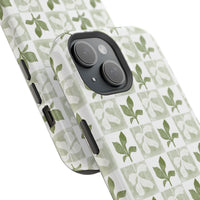 Botanical Impact-Resistant Phone Case - Eco-Friendly Design