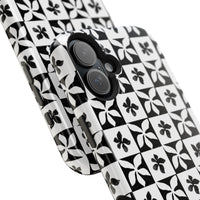 Stylish Impact-Resistant Phone Cases with Floral Design