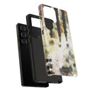 Abstract Camouflage Tough Phone Case — Watercolor Drip Design