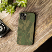 Green Color Block | Slim Phone Case