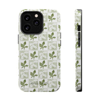 Botanical Impact-Resistant Phone Case - Eco-Friendly Design