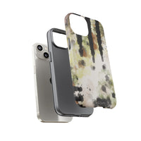 Abstract Camouflage Tough Phone Case — Watercolor Drip Design