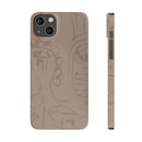 Totem Series | Neutral Brown Slim Phone Case