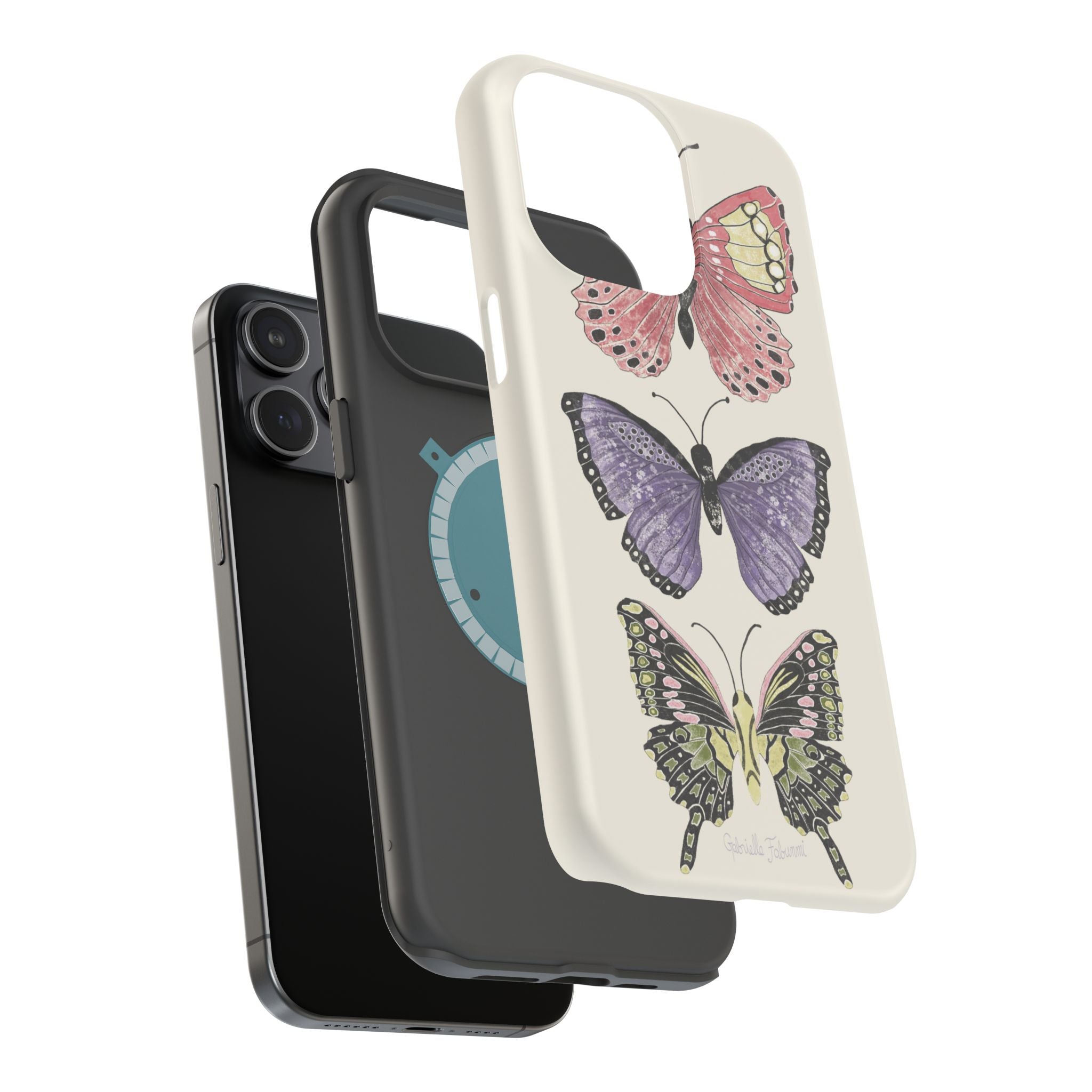 Butterfly Magnetic Impact-Resistant Phone Case