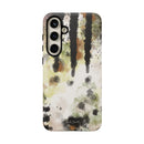 Abstract Camouflage Tough Phone Case — Watercolor Drip Design