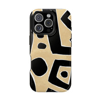 Trendy Magnetic Impact-Resistant Phone Case - Abstract Design