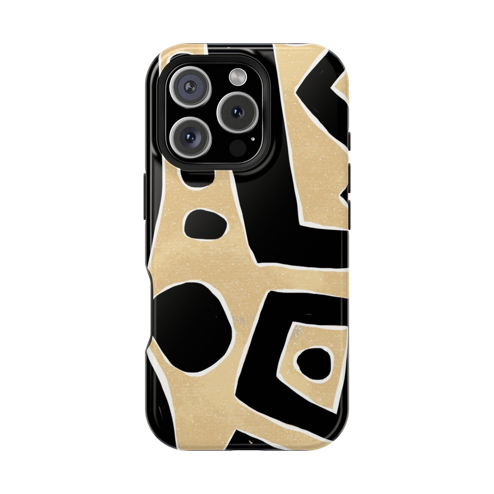 Trendy Magnetic Impact-Resistant Phone Case - Abstract Design