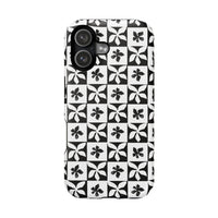 Stylish Impact-Resistant Phone Cases with Floral Design