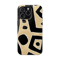 Trendy Magnetic Impact-Resistant Phone Case - Abstract Design