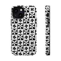 Stylish Impact-Resistant Phone Cases with Floral Design