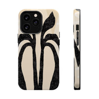 Stylish Impact-Resistant Phone Cases with Unique Floral Design