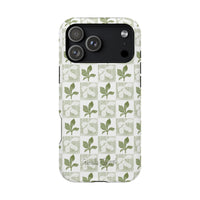 Botanical Impact-Resistant Phone Case - Eco-Friendly Design