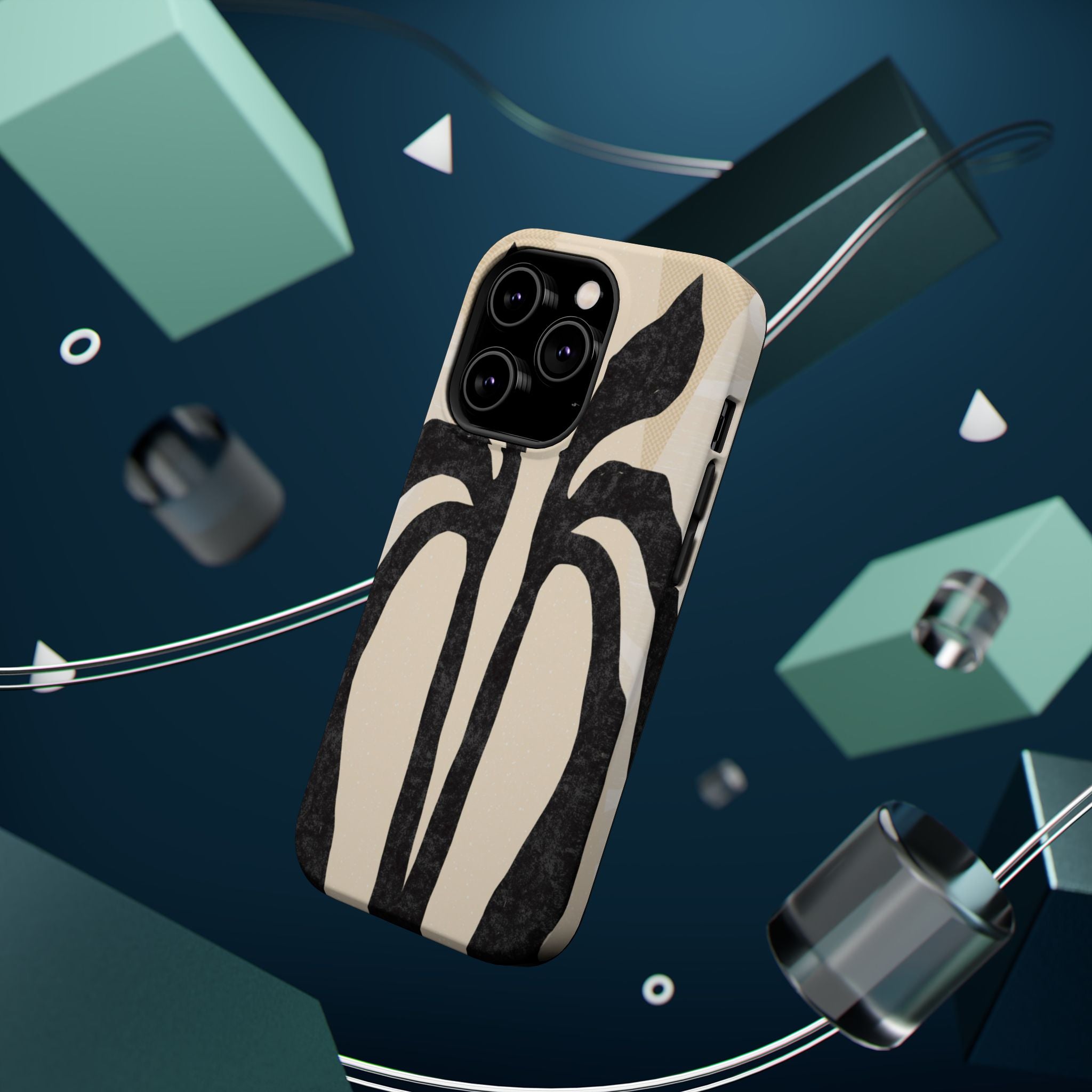 Stylish Impact-Resistant Phone Cases with Unique Floral Design