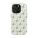 Botanical Impact-Resistant Phone Case - Eco-Friendly Design