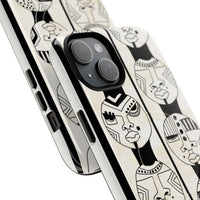 Artistic Tough Magnetic Phone Case with Unique Afrocentric Design