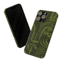 Totem artwork Slim Phone Case | Gabrielle Fabunmi series