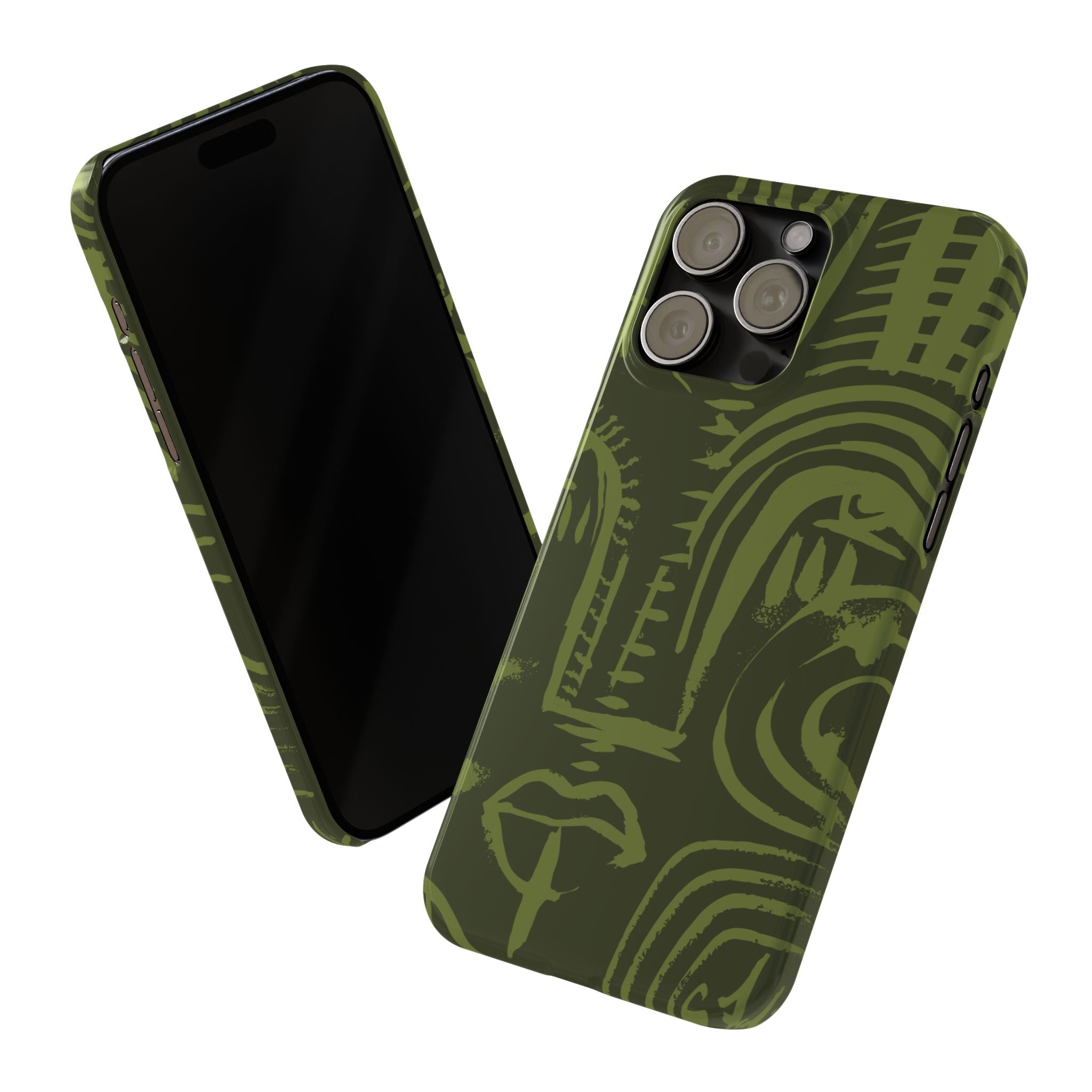 Totem artwork Slim Phone Case | Gabrielle Fabunmi series