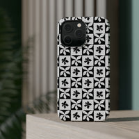Stylish Impact-Resistant Phone Cases with Floral Design