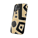 Trendy Magnetic Impact-Resistant Phone Case - Abstract Design