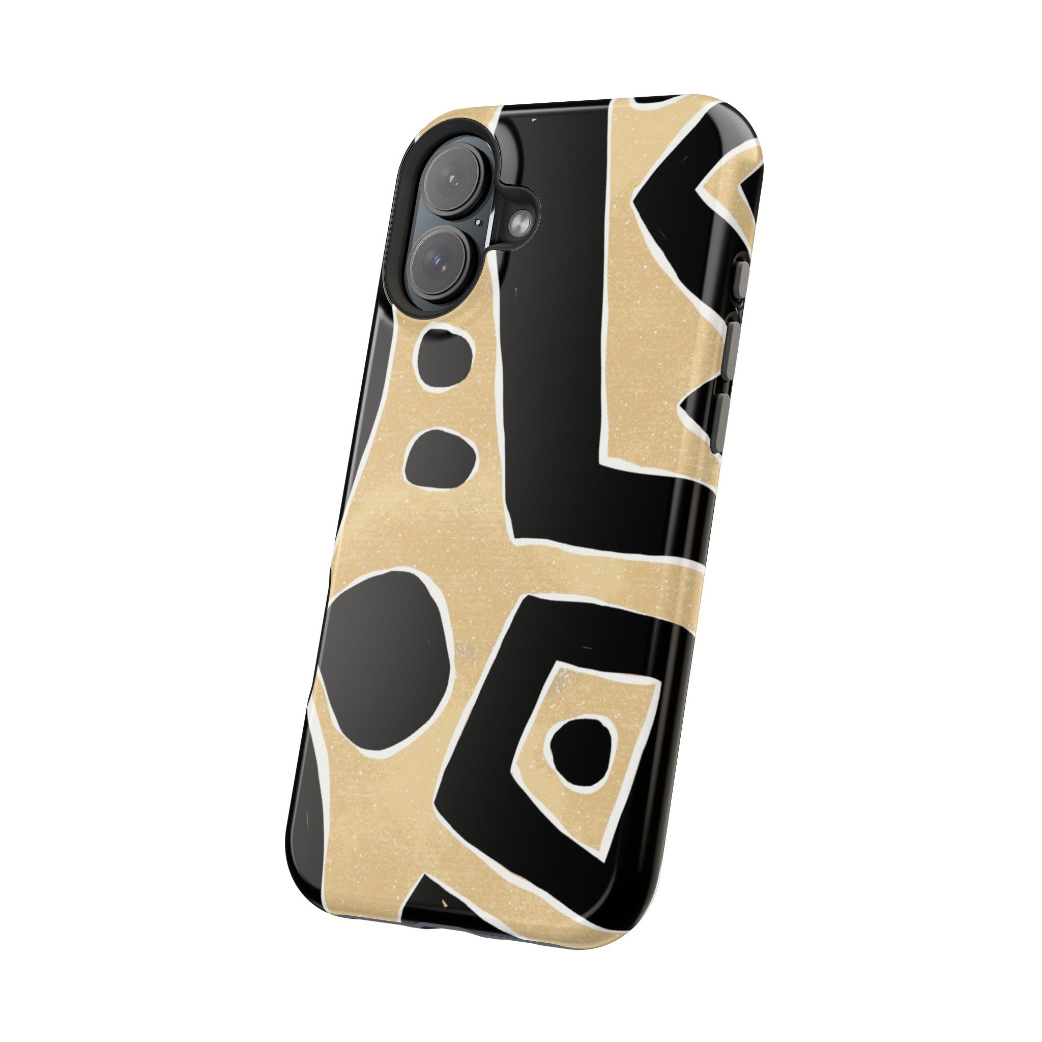 Trendy Magnetic Impact-Resistant Phone Case - Abstract Design