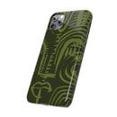 Totem artwork Slim Phone Case | Gabrielle Fabunmi series