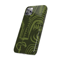 Totem artwork Slim Phone Case | Gabrielle Fabunmi series