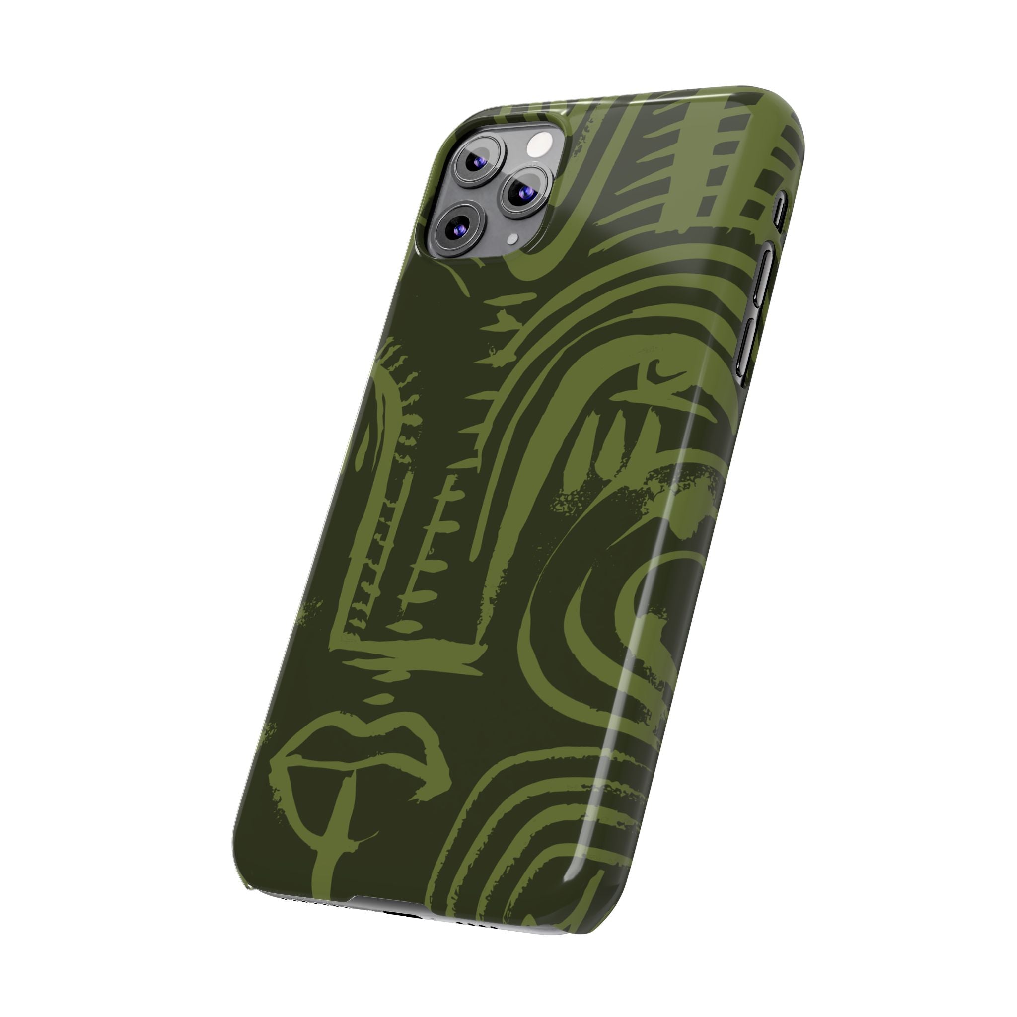 Totem artwork Slim Phone Case | Gabrielle Fabunmi series