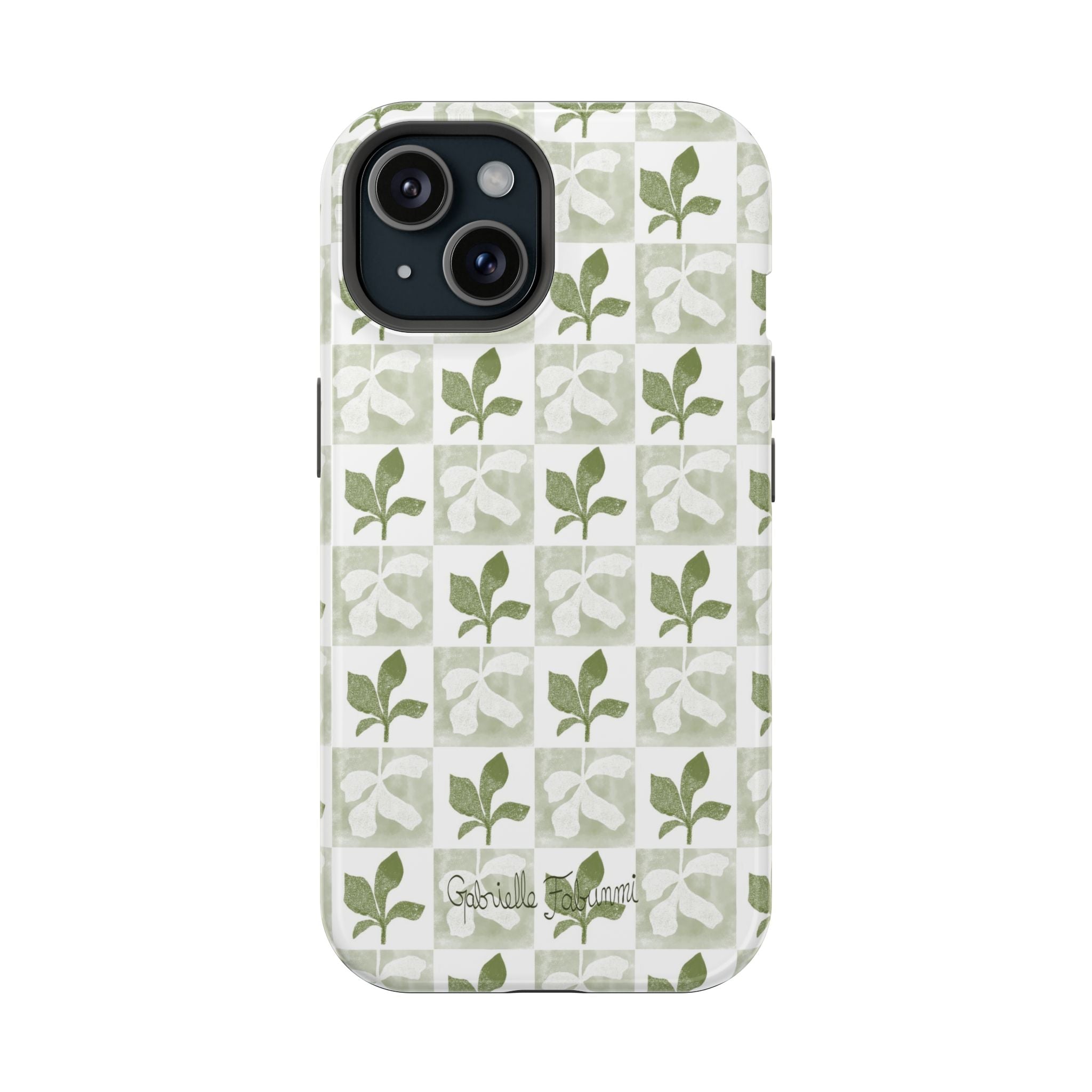 Botanical Impact-Resistant Phone Case - Eco-Friendly Design
