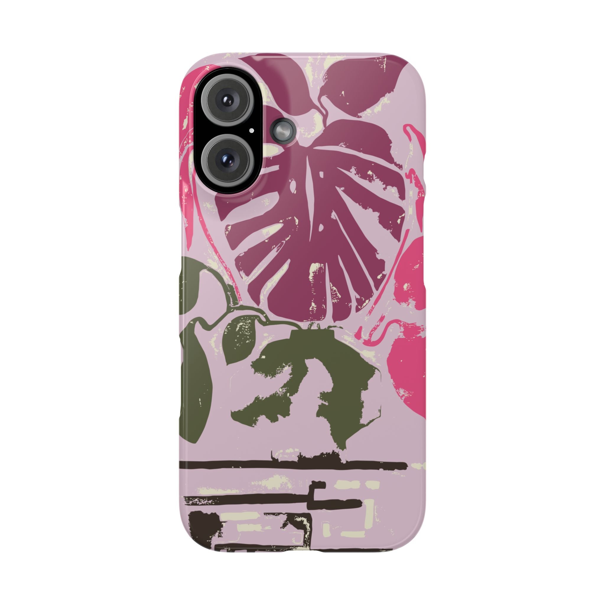 Monstera | Slim Phone Case