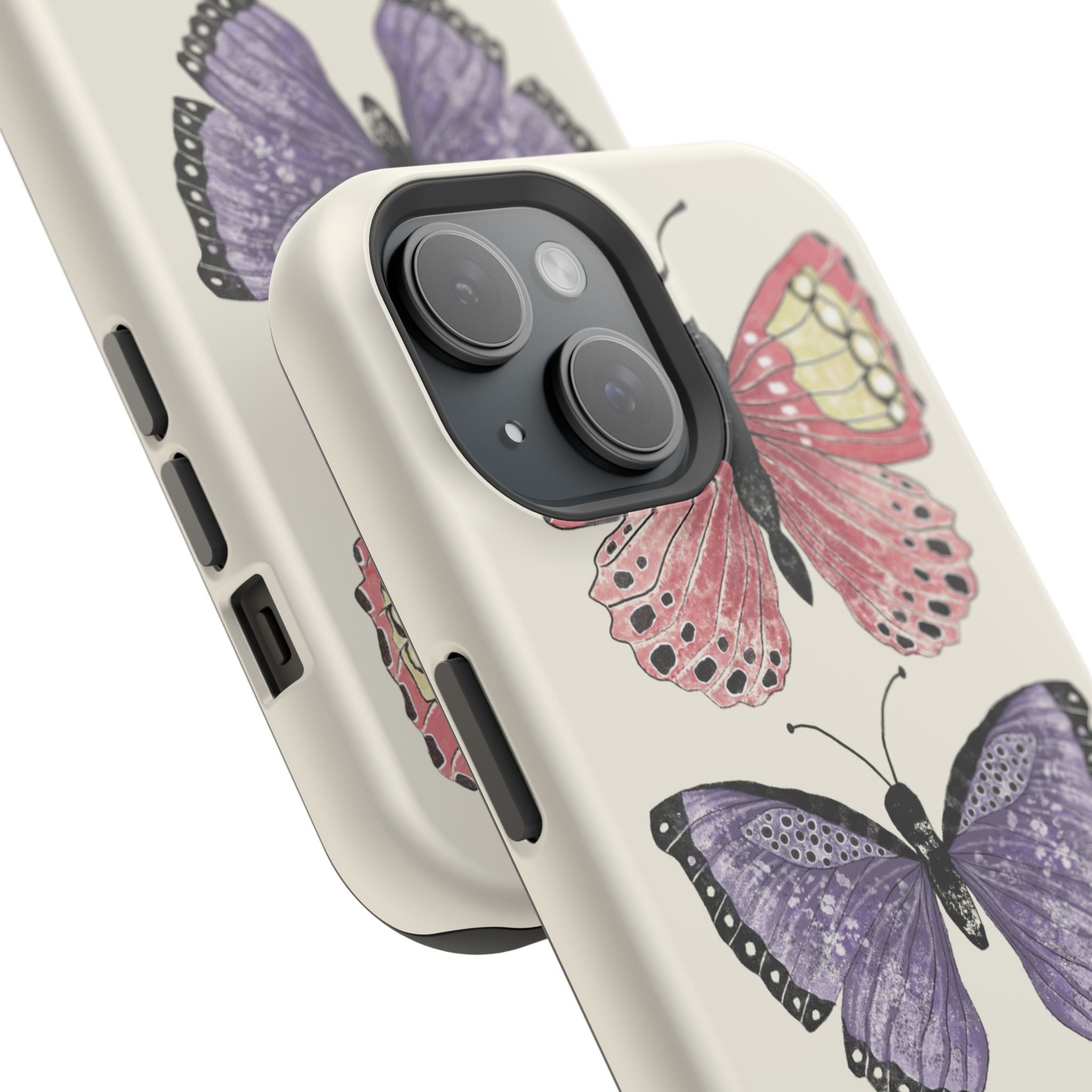 Butterfly Magnetic Impact-Resistant Phone Case