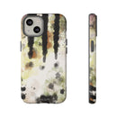 Abstract Camouflage Tough Phone Case — Watercolor Drip Design