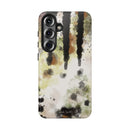 Abstract Camouflage Tough Phone Case — Watercolor Drip Design