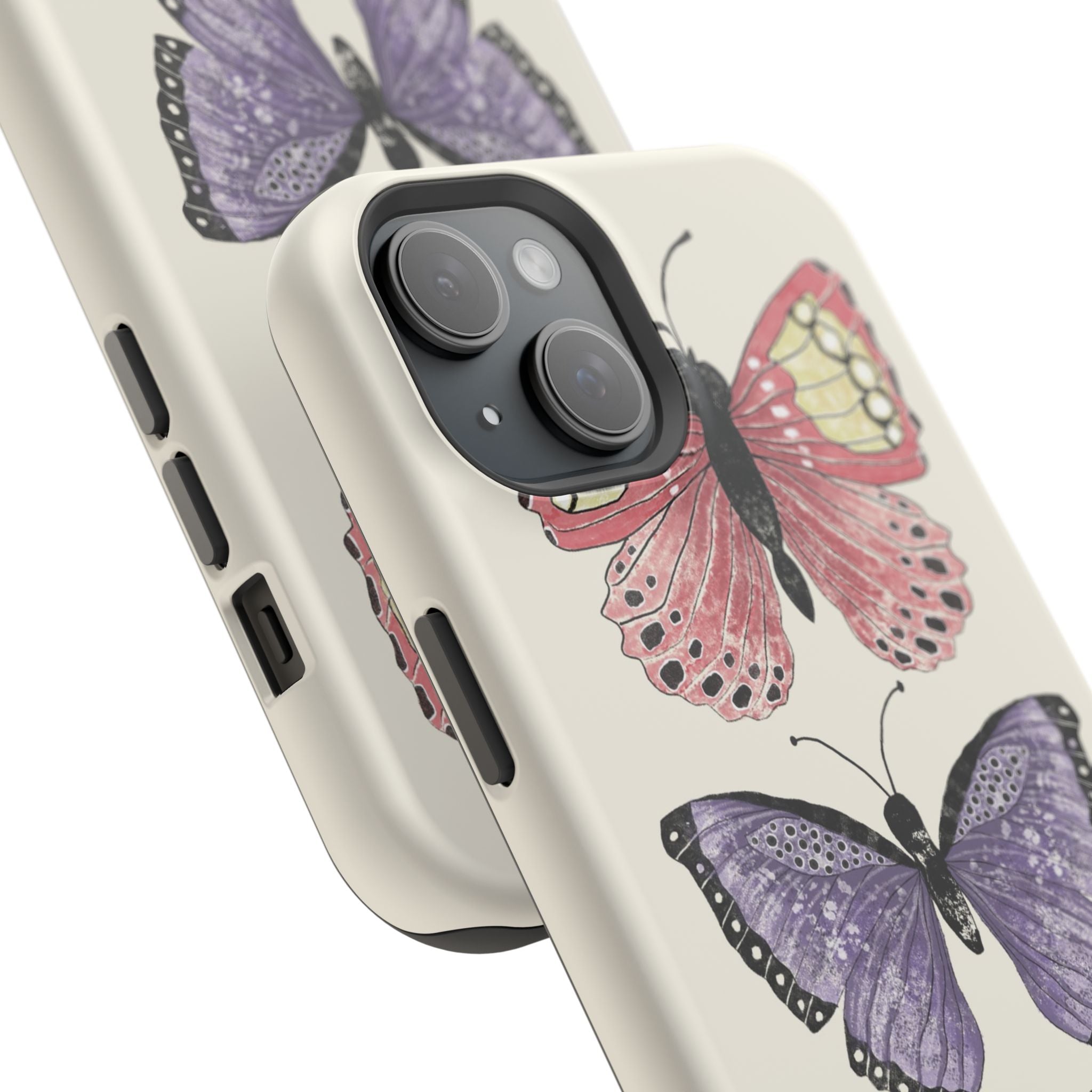 Butterfly Magnetic Impact-Resistant Phone Case